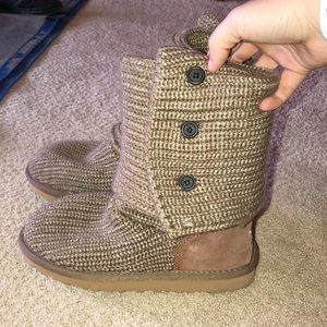 Slouchy Knit Uggs
